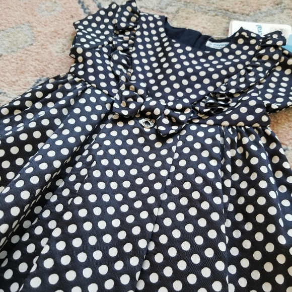 NWT Navy Mayoral Dress 24m - Picture 3 of 4